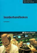 Insiderhandboken; Jan Bengtsson; 2003