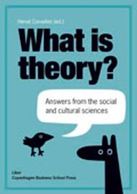 What is theory? : answers from the social and cultural sciences; Hervé Corvellec; 2013