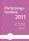 Författningshandbok 2011, bok med onlinetjänst; Gunnel Raadu; 2011