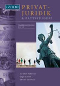 J2000 Privatjuridik och rättskunskap Lärarhandledning med cd; Jan-Olof Andersson, Christer Lorentzon, Cege Ekström; 2012