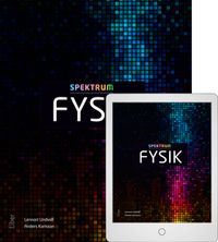 Spektrum Fysik Grundbok med Digitalt Övningsmaterial; Lennart Undvall, Anders Karlsson; 2020