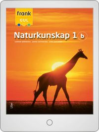 Frank Naturkunskap 1b Digital (elevlicens); Gunnar Björndahl, Johan Castenfors, Sara Wahlberg; 2021