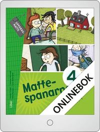 Mattespanarna 4A Grundbok Onlinebok Grupplicens 12 mån; Gunnar Kryger, Andreas Hernvald, Hans Persson, Lena Zetterqvist; 2012