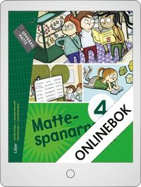 Mattespanarna 4B Grundbok Onlinebok Grupplicens 12 mån; Gunnar Kryger, Andreas Hernvald, Hans Persson, Lena Zetterqvist; 2012