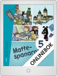 Mattespanarna 5A Grundbok Onlinebok Grupplicens 12 mån; Gunnar Kryger, Andreas Hernvald, Hans Persson, Lena Zetterqvist; 2012
