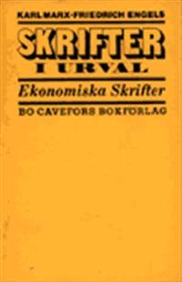Ekonomiska skrifter i urval; Friedrich Engels, Karl Marx; 1975