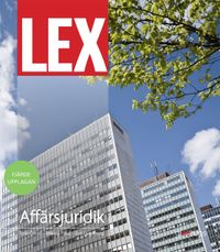 LEX Affärsjuridik, fakta- och övningsbok; Eva Lundberg, Mikael Pauli, Erik Öman; 2023