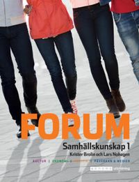 Forum Samhällskunskap 1; Krister Brolin, Lars Nohagen; 2016
