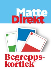 Matte Direkt 8 Begreppskortlek Blå 5-pack; Synnöve Carlsson, Karl Bertil Hake; 2017
