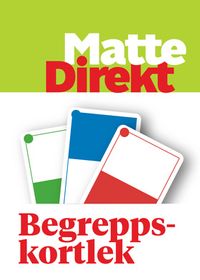 Matte Direkt 9 Begreppskortlek Grön (5-pack); Synnöve Carlsson, Karl Bertil Hake; 2019