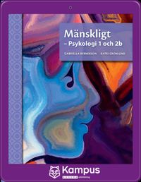 Mänskligt - Psykologi 1 digital (elevlicens); Gabriella Bernerson, Katri Cronlund; 2021