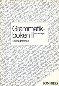 Grammatikboken II; Carina Persson; 1989