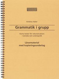 Grammatik i grupp; Kristina Asker; 2001