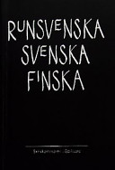 Runsvenska, svenska, finska; Ove Berg; 2003