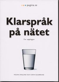 Klarspråk på nätet; Helena Englund, Karin Guldbrand; 2004