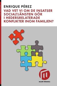 Vad vet vi om de insatser socialtjänsten gör i hedersrelaterade konflikter inom familjen?; Enrique Pérez; 2017