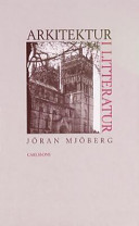Arkitektur i litteratur; Jöran Mjöberg; 1999