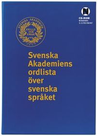 Svenska akademiens ordlista över svenska språket : CD; Svenska Akademien; 1998