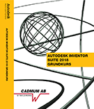 Autodesk Inventor 2018 Grundkurs; Johan Wedeen; 2017