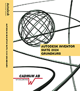 Autodesk Inventor 2024 Grundkurs; Johan Wedeen; 2023