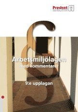 Arbetsmiljölagen; Kerstin Ahlberg; 2011