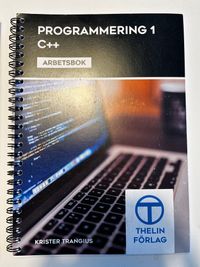 Programmering 1 med C++ - Arbetsbok; Krister Trangius; 2011
