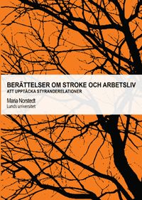 Berättelser om stroke och arbetsliv; Maria Norstedt; 2011