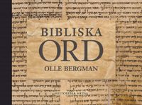 Bibliska ord; Olle Bergman; 2017