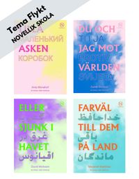 Tema Flykt - paket med 24 böcker; Marjaneh Bakhtiari, Zulmir Becevic, David Mohseni, Ania Monahof; 2020
