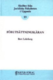 Förutsättningsläran; Bert Lehrberg; 1989