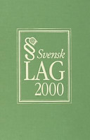 Svensk lag 2000; Per Henrik Lindblom, Kenneth Nordback; 2000