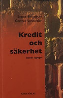 Kredit och säkerhet; Svante Bergström; 2001