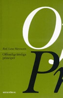 Offentligrättsliga principer; Lena Marcusson; 2005