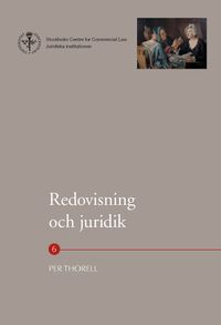 Redovisning och juridik; Per Thorell; 2008