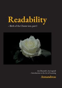 Readability : birth of the cluster text - introduction to the art of learning. Part I; Annandreas; 2021