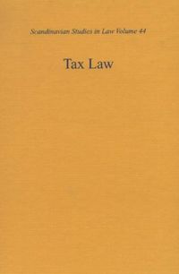 Tax Law; Peter Wahlgren; 2003