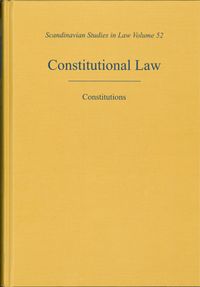 Constitutional Law : constitutions; Peter Wahlgren; 2007