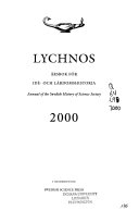 Lychnos 2000 : Årsbok för idé -och lärdomshistoria; Karin Johannisson; 2000