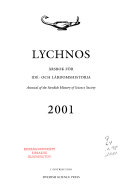 Lychnos 2001 : Årsbok för idé -och lärdomshistoria; Sven Widmalm; 2001
