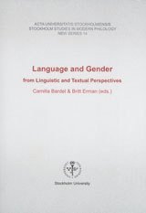 Language and Gender; Britt Erman, Camilla Bardel; 2007