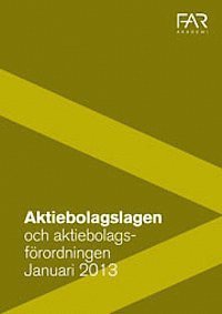 Aktiebolagslagen 2013:1; Sverige; 2013