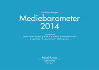 Nordicom-Sveriges Mediebarometer 2014; Ingela Wadbring; 2015