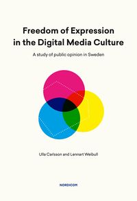 Freedom of Expression in the Digital Media Culture : a study of public opinion in Sweden; Ulla Carlsson, Lennart Weibull; 2018