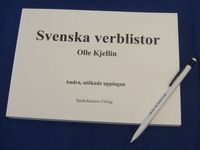 Svenska verblistor; Olle Kjellin; 2007