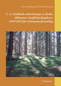 C. A. Gottlunds nedteckningar av finska släktnamn i husförhörslängderna 181; Anna Forsberg, Niclas Persson; 2015