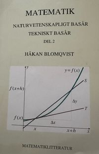 Matematik, naturvetenskapligt basår, tekniskt basår; Håkan Blomqvist; 2023