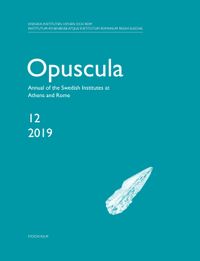 Opuscula 12 | 2019; null; 2019