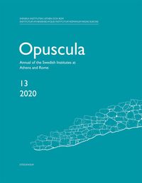 Opuscula 13 | 2020; null; 2020