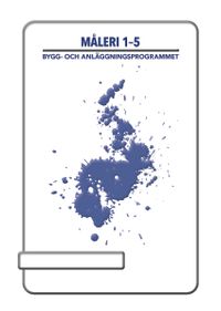 BokGym Måleri 1-5, bok; Peter Linusson, Rickard Andersson; 2021