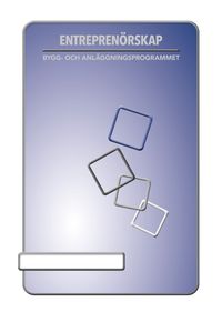 BokGym Entreprenörskap Bygg, bok; Britt-Marie Ekbergh, Rickard Andersson; 2022